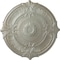 Ekena Millwork Attica Ceiling Medallion (Fits Canopies up to 3 3/4"), Hand-Painted Flash Gold, 39 1/2"OD x 2 1/2"P CM39ATFLS - alternate 1